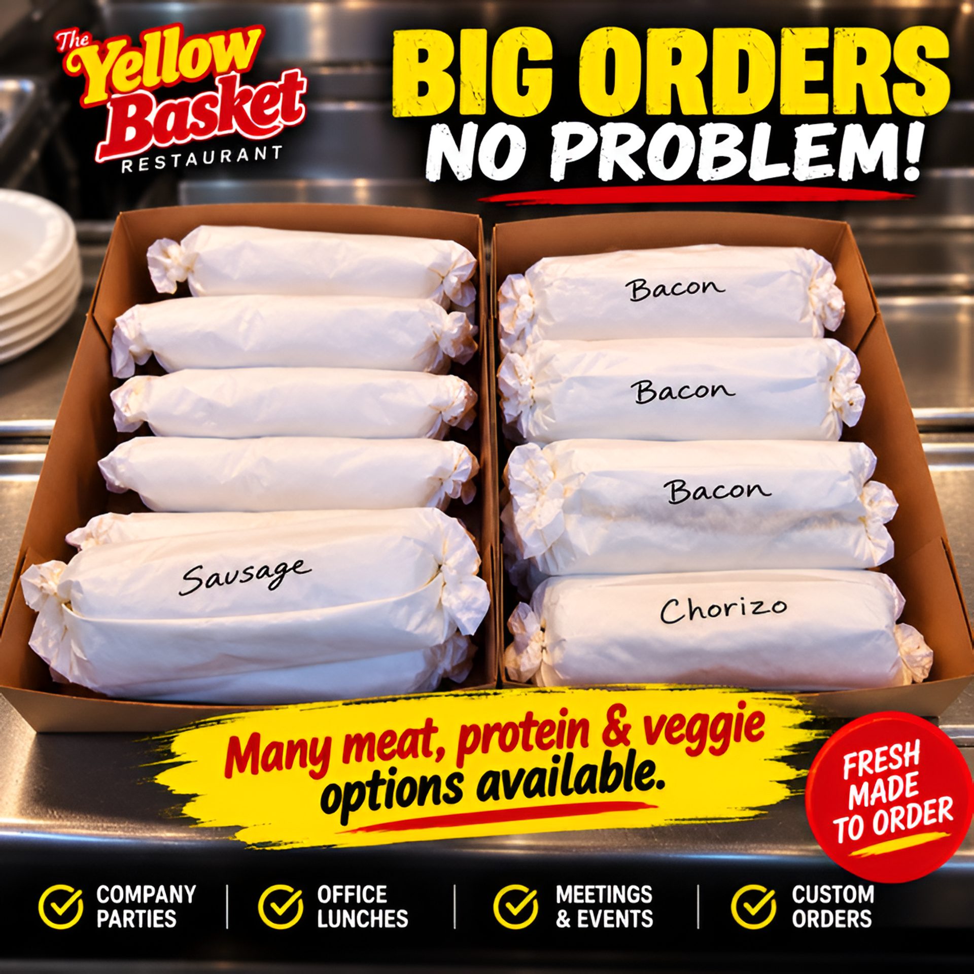 Easy Catering for Every Gathering and Group Meal