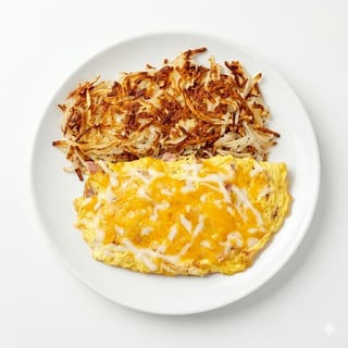 Ham and Cheese Omelette
