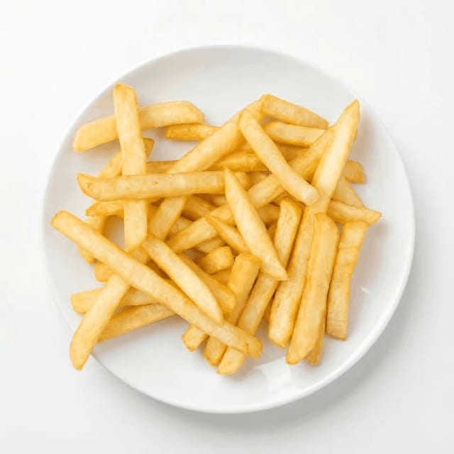 Fries large.