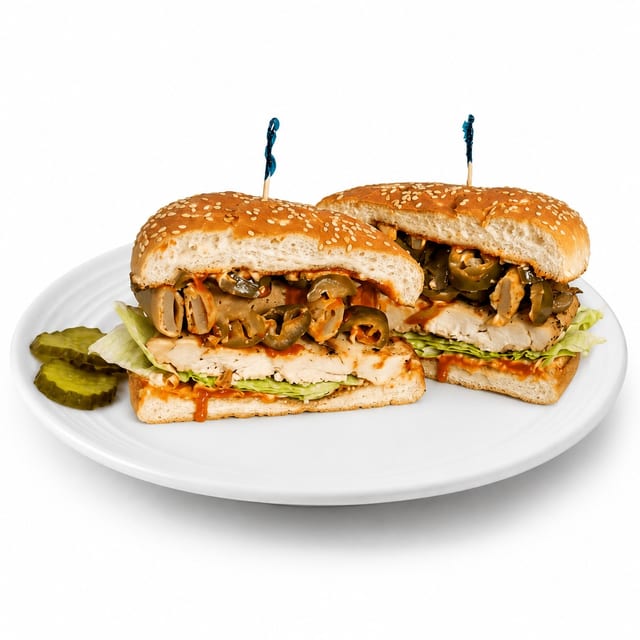 Jalapeno Chicken Sandwich.