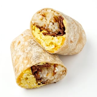 Breakfast Burritos (with Meat)