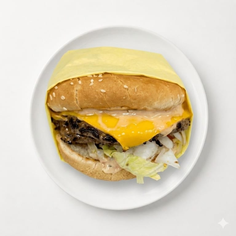 Indulge in Our Cheeseburger