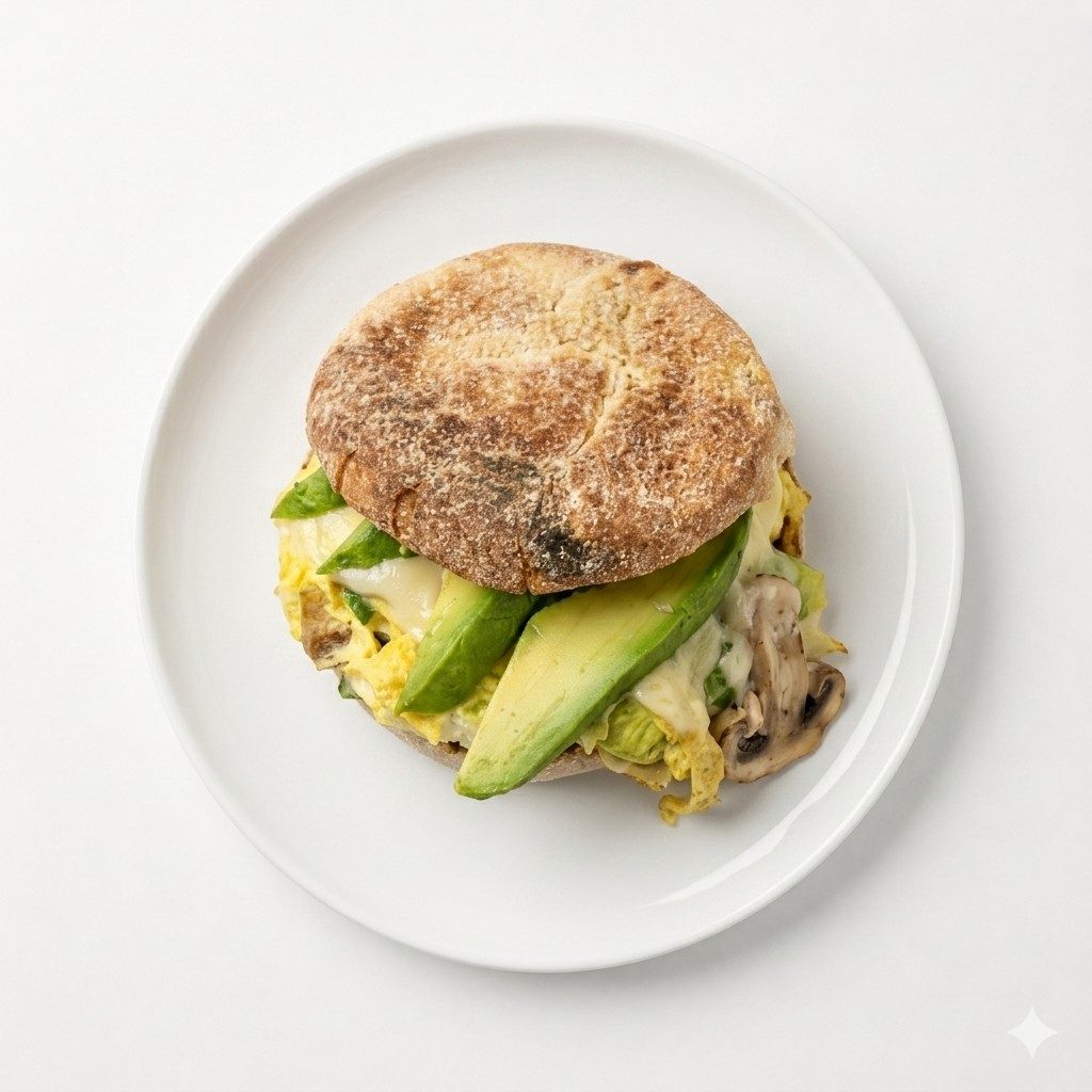 Veggie Breakfast Muffin.