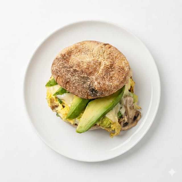 Veggie Breakfast Muffin.