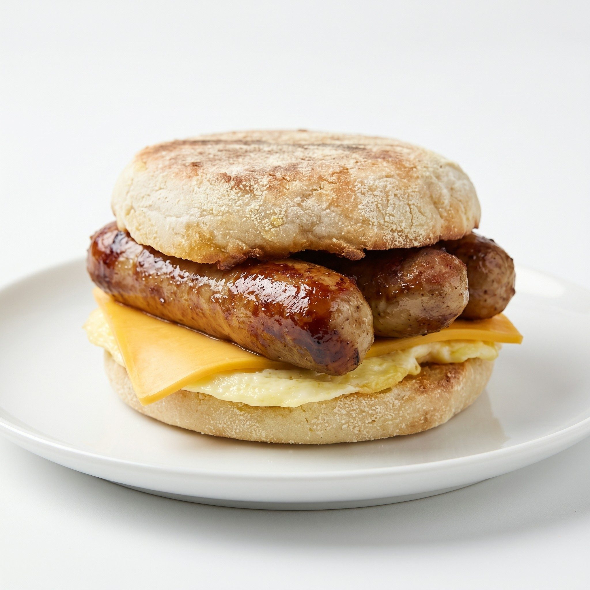 Sausage, Egg & Cheese Muffin.