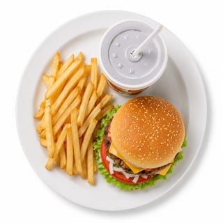 #5 Double Cheeseburger Combo