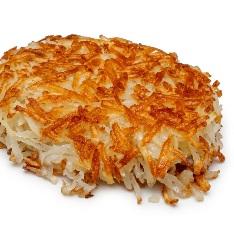 Delicious hash browns served fresh