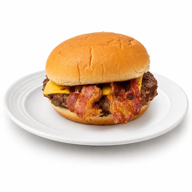 Bacon Cheese Smashburger.