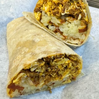 Chorizo and Egg Burrito