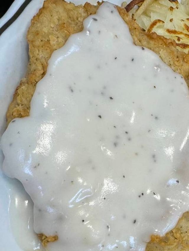 1 Chicken Fried Steak.